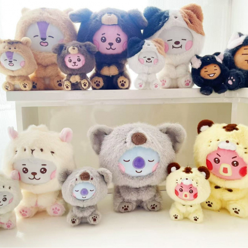 Popular Trendy Small Animal Plush Toys Sitting Posture Dolls Zoo Costume Dolls Female Gift Pendant Ornaments Popular Trendy Small Animal Plush Toys Sitting Posture Dolls Zoo Costume Dolls Female Gift Pendant Ornaments