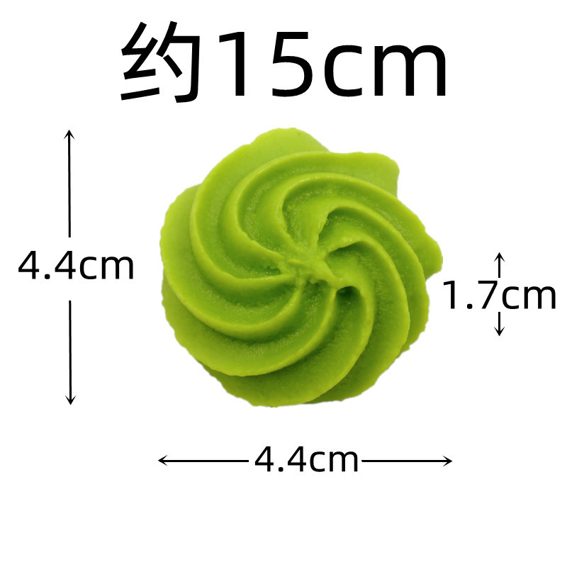 Simulación juguetes de comida galletas falsas PVC galleta modelo decoración personalizada tiro taoísta sombra estudiante creativo pequeño regalo