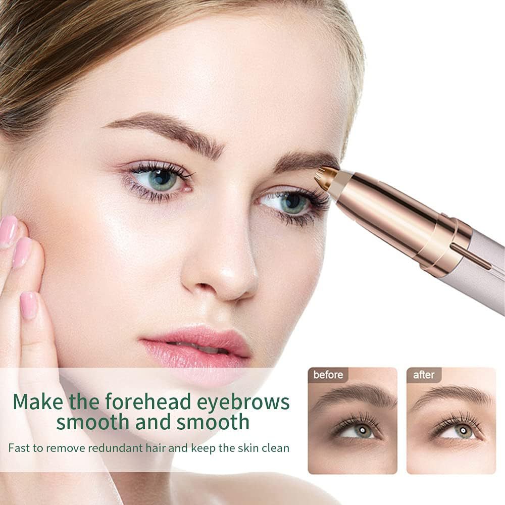 電動修眉刀自動修眉毛電動刮眉儀刮眉剃毛器便攜脫毛美容修眉器
