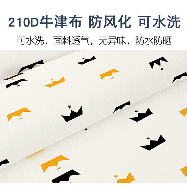 Thickened All-Steel Wardrobe Simple Fabric Wardrobe for Home Bedroom Reinforced Thickened Single or Double Rental Room Wardrobe