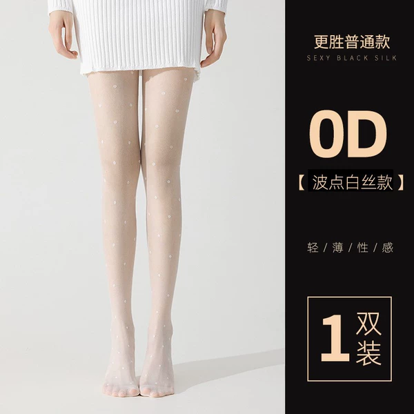 0d ultra -thin wave dot white silk
