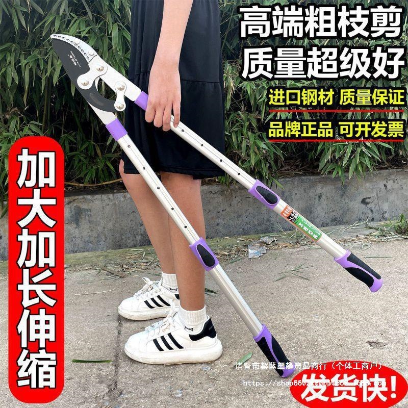 剪树枝大剪子修树枝剪刀粗枝果树修剪园林葡萄茶树伸缩杆省力