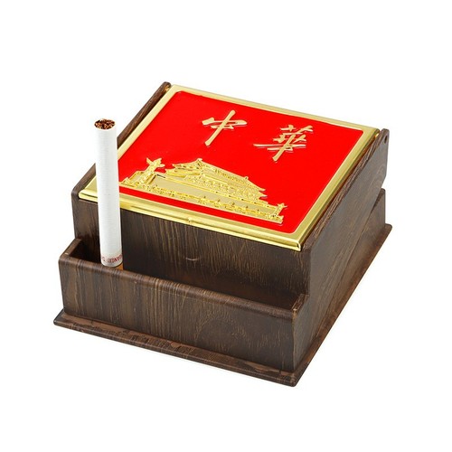Car supplies ornaments Walang No. 1 automatic cigarette box, car one-touch cigarette removal car car ornaments ashtray