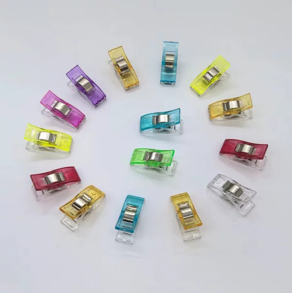 Color Japanese Edge Clip Axe Clip Patchwork Sewing Clip Fixed Positioning Clip Plastic Small Clip Cross-border Hot Selling