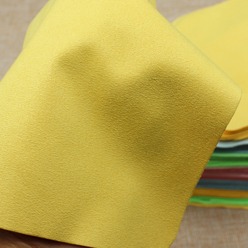 眼镜布大号加厚超细纤维布海岛丝麂皮绒手机贴膜布大张擦琴布