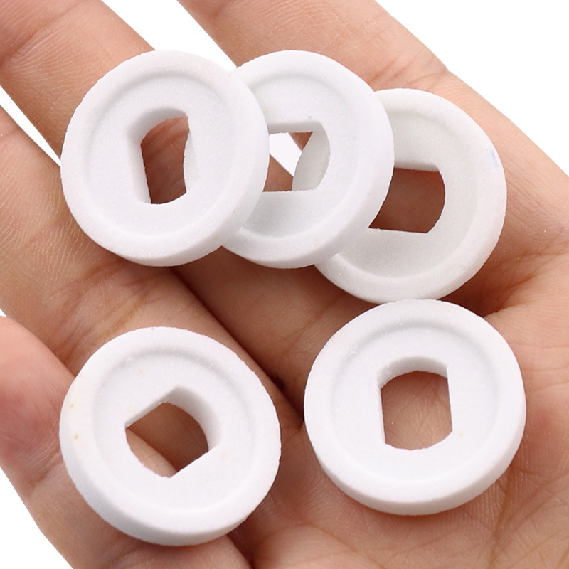 内圆磨头磨片砂轮 22mm单面凹形砂轮片 150#白刚玉内圆通孔磨砂轮