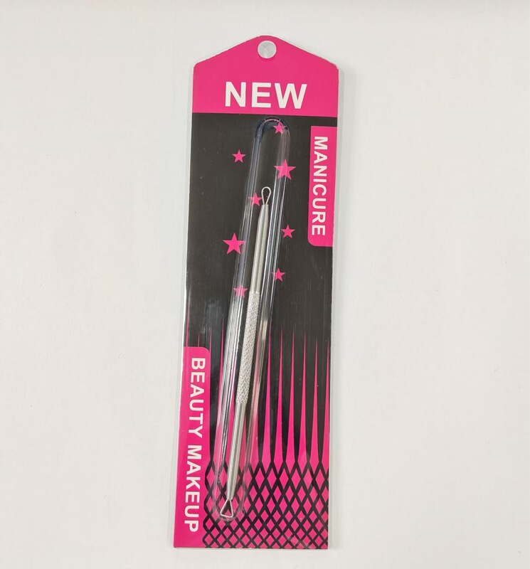 メーカー卸売ステンレス鋼双頭プレス鋼リングニキビ針削り黒ずみニキビニキビ針美容ツール|undefined