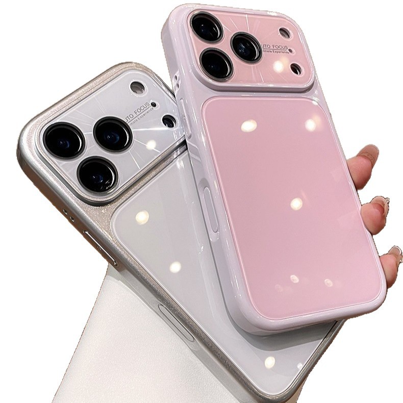 Ultrasound Aurora gran ventana película de lente para Apple17promax caso de teléfono iPhone16 todo incluido caso a prueba de caídas