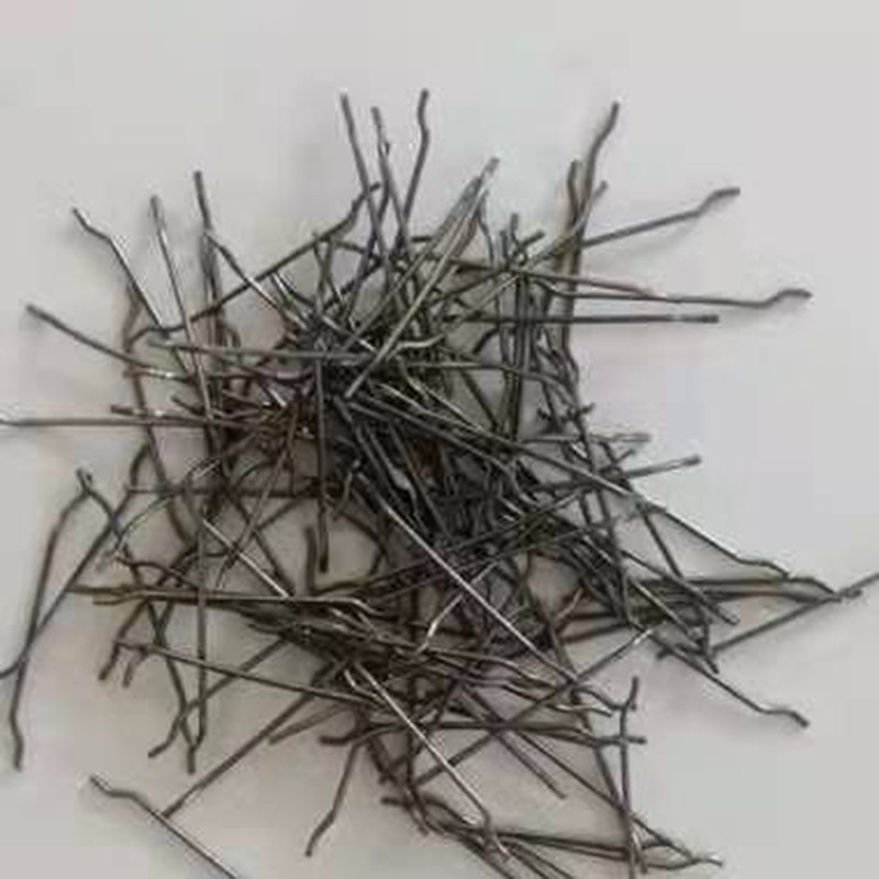 弘升源厂家供应 端钩散装钢纤维 抗拉强度高   桥梁 地坪 铁路等