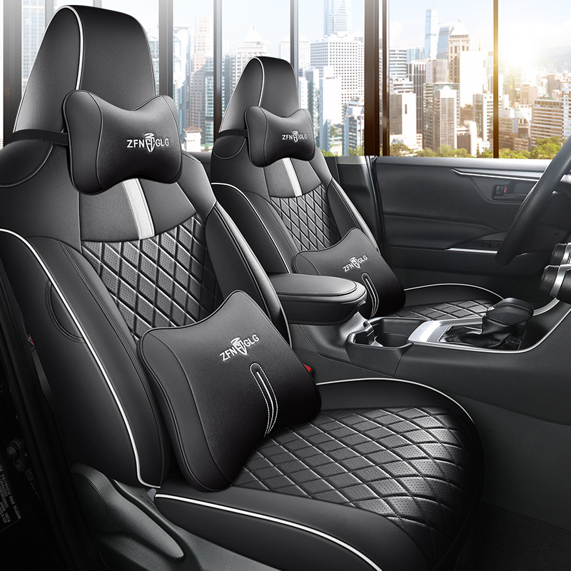 Toyota – Toyota RAV4 Seat Modelə uyğun (Original) oturacaq örtükləri - glossy-6d-3d-carbon-fiber-black-20-24rav4