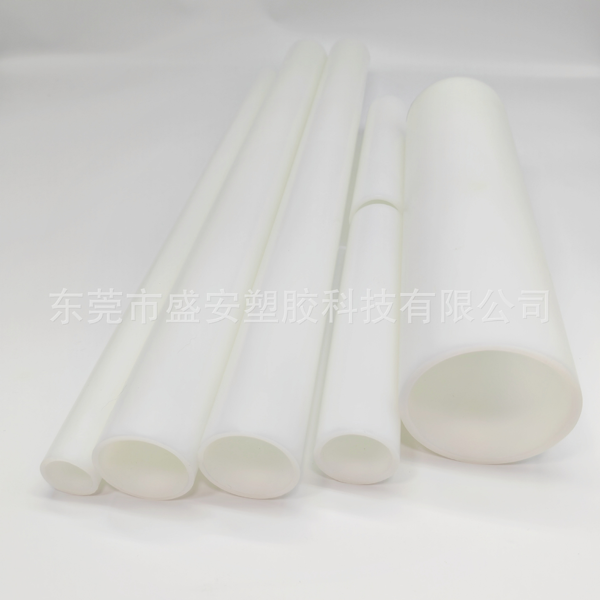 77mm内径pe管3寸白色塑料管切纸管自动切台塑胶管厚度2.5/345mm