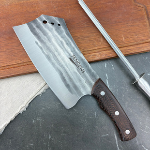 Hand Forged Chopping Bone Cutter Household Thick Chopping Bone Cutter Super Sharp Meat Slaughter Chopping Bone Cutter Yangjiang Cutter Wholesale