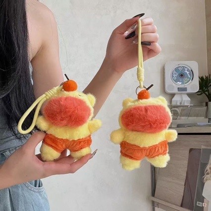 卡通毛绒适用苹果Airpods4蓝牙耳机保护套2pro二三代新款3代4代