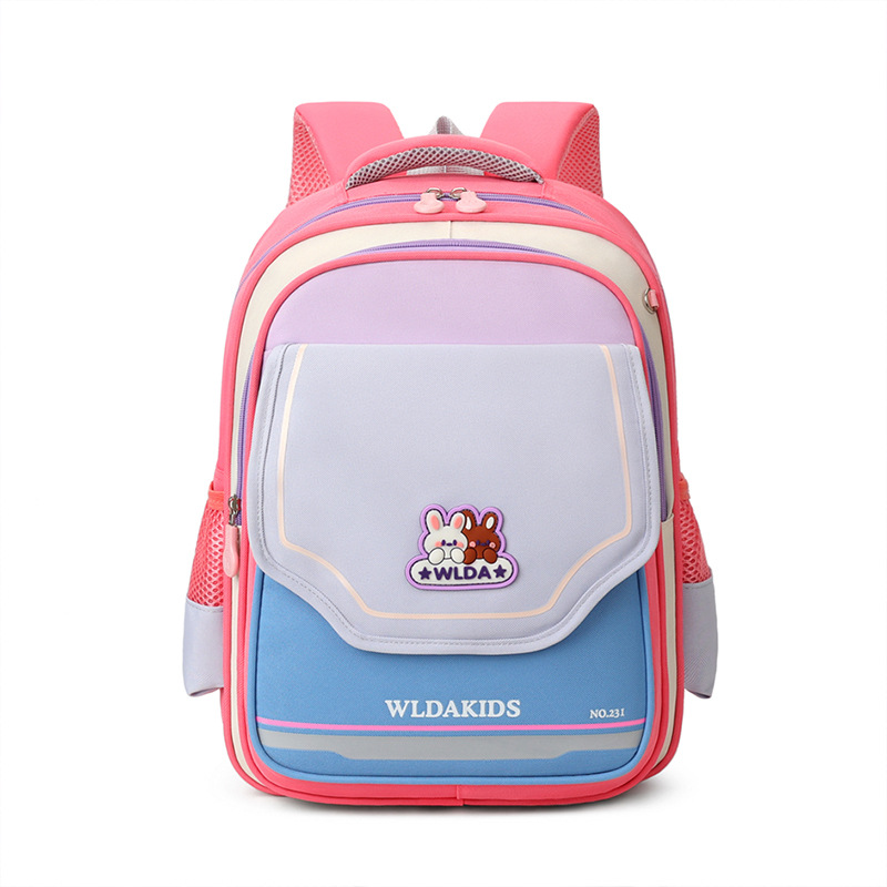 Mochila de escolares para estudiantes de primaria, mochila infantil resistente al desgaste, mochila de moda para hombres y mujeres.