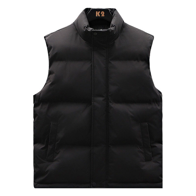 Осенне-зимний новый стильный хлопковый жилет Yuerong для мужчин и женщин, морозостойкий, теплый, свободного кроя, универсальный жилет без рукавов.