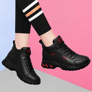 2025 Autumn and Winter Women's Shoes Non-slip Waterproof Casual Shoes Comfortable and Warm Sports Shoes Fashionable and Versatile Mom Shoes Cross-border Shoes