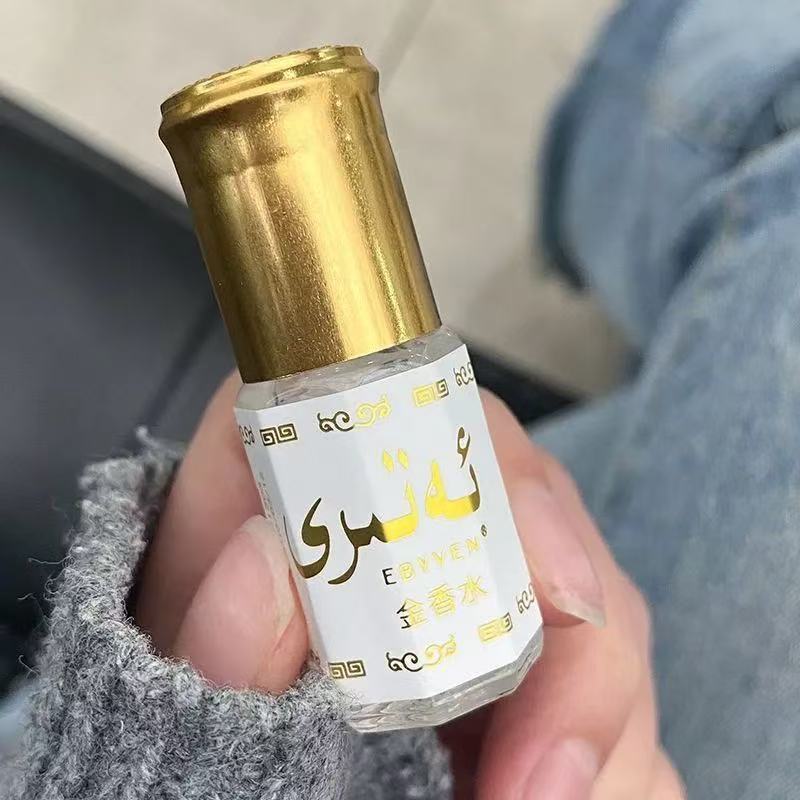3ml Non-alcohol Pakistan Gold Perfume Saudi Arabia Hundred Flowers and Fruit Perfume Rolling Beads Hot Selling in Foreign Trade