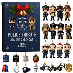 新品Police Tribute Advent Calendar 2025年警察致敬降临节日历