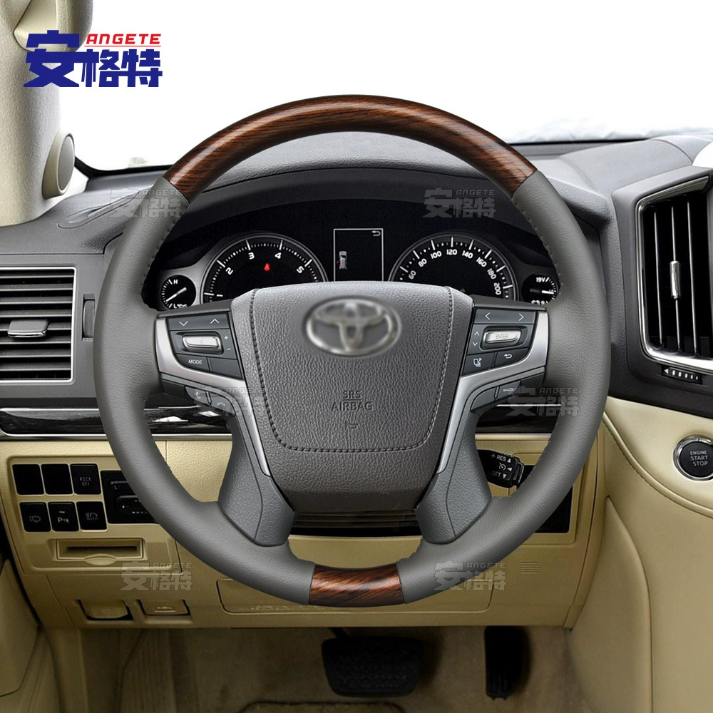Toyota, ретро модифицированное рулевое колесо из натурального дерева