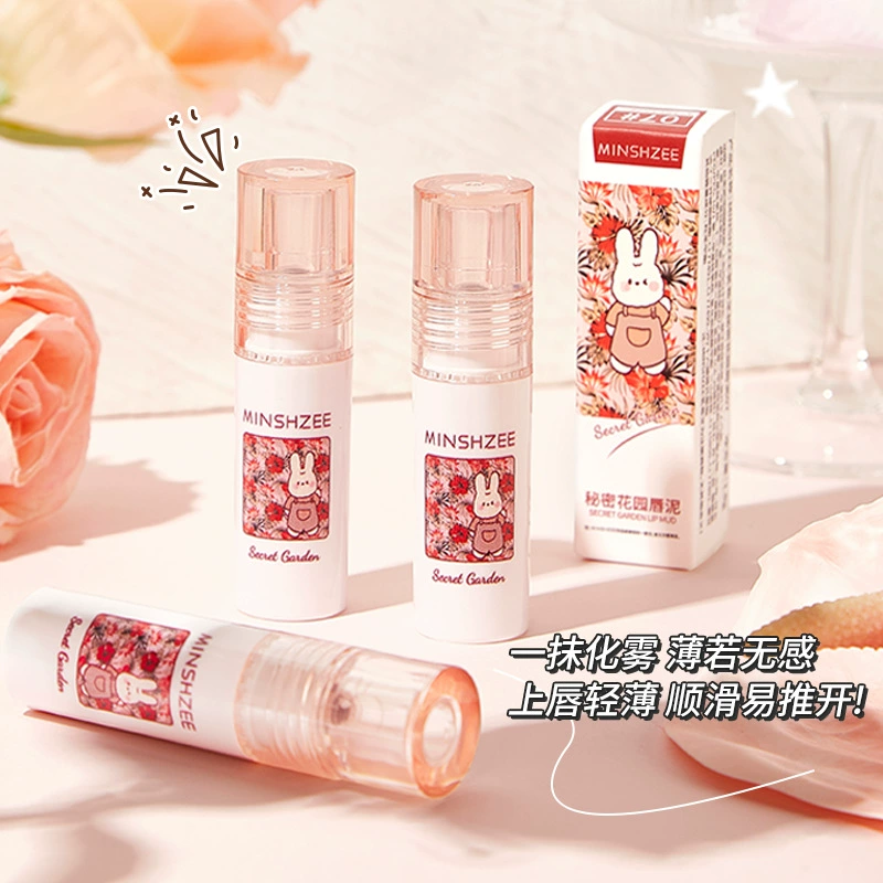 Matte Lip Cream (MINSHZEE) — Translucent Shading, Long-Lasting Finish