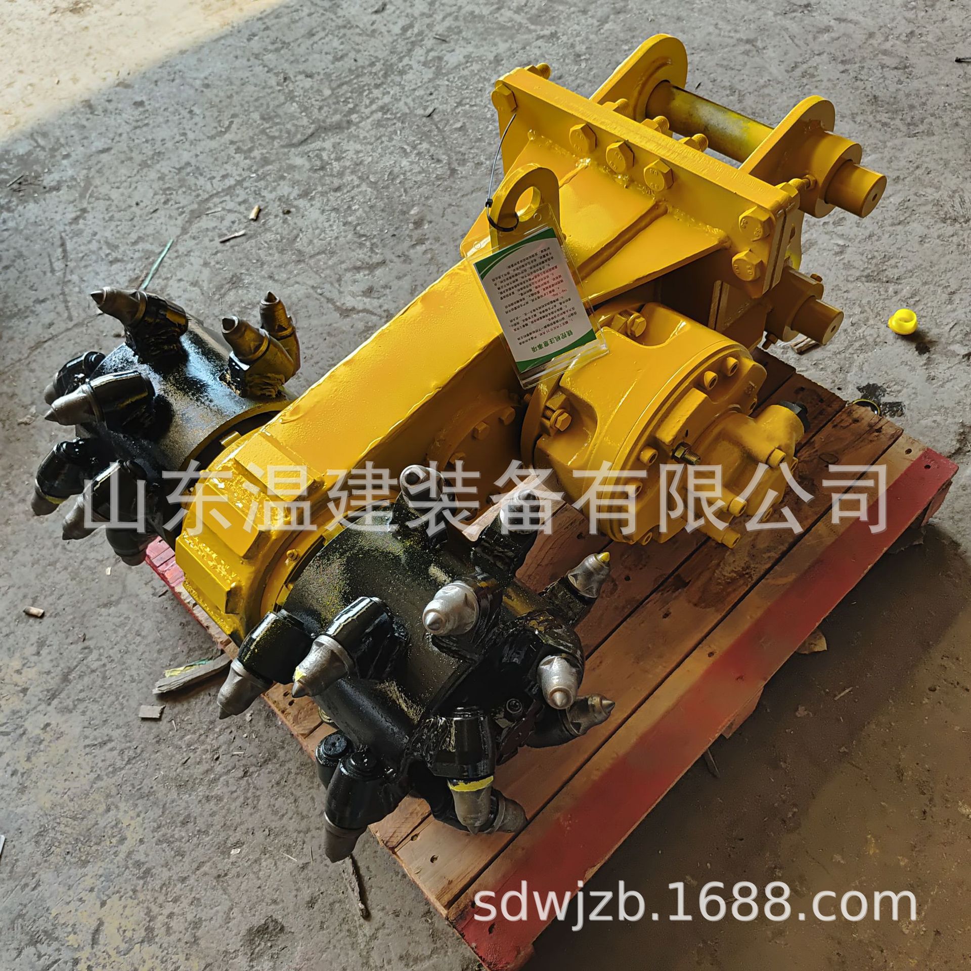 温建厂家直发铣挖头 横向纵向矿用混凝土隧道铣挖头 岩石铣挖机