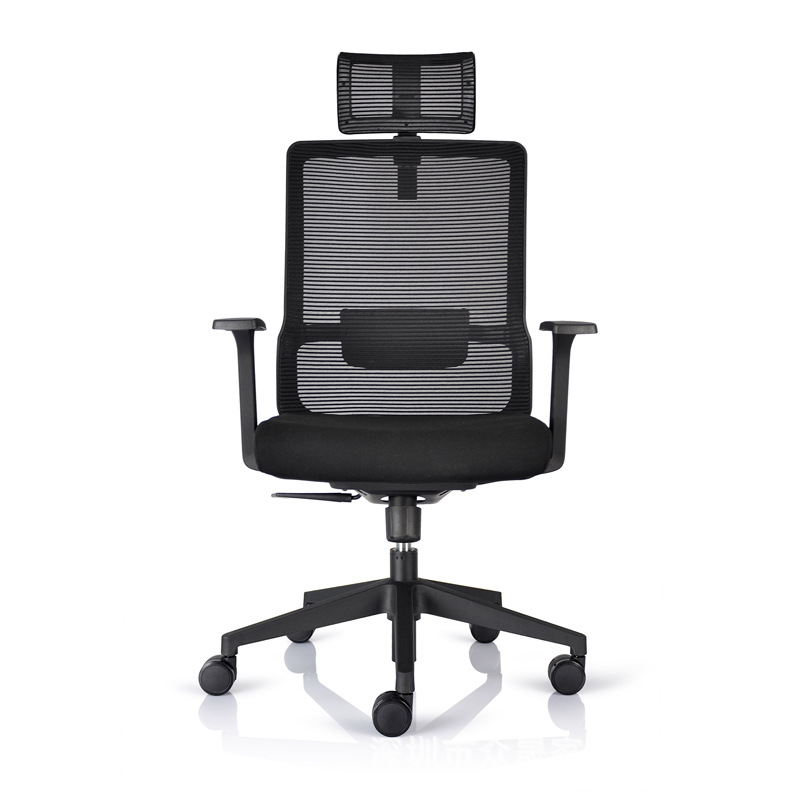 众晟家具网布办公电脑职员午休椅书房转椅移动会议椅商务洽谈椅子