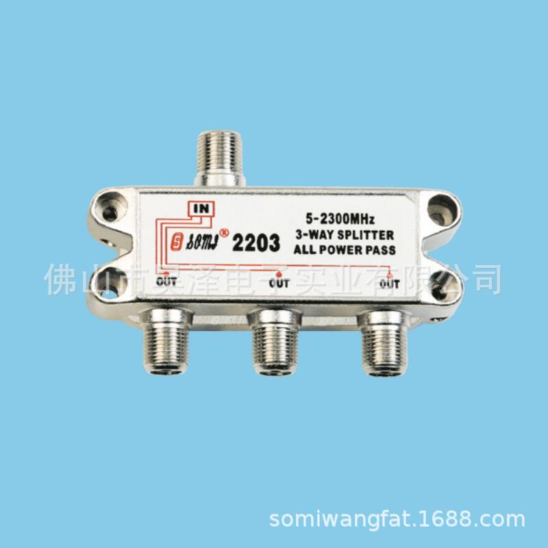 지점 유통 원 포인트 4 점 TV 신호 유통 업체 4 웨이 TV 스플리터 5-2600MH