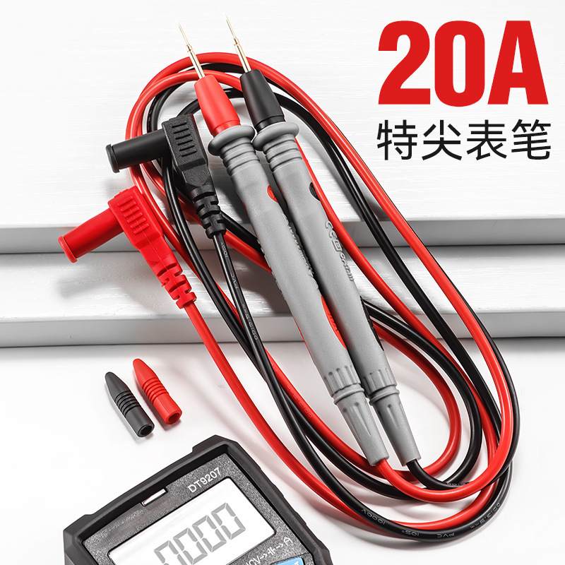厚手耐高温赤黒マルチメーター時計ペン汎用型高品質シリコン線20a鋼針マルチメーター時計ペン|undefined