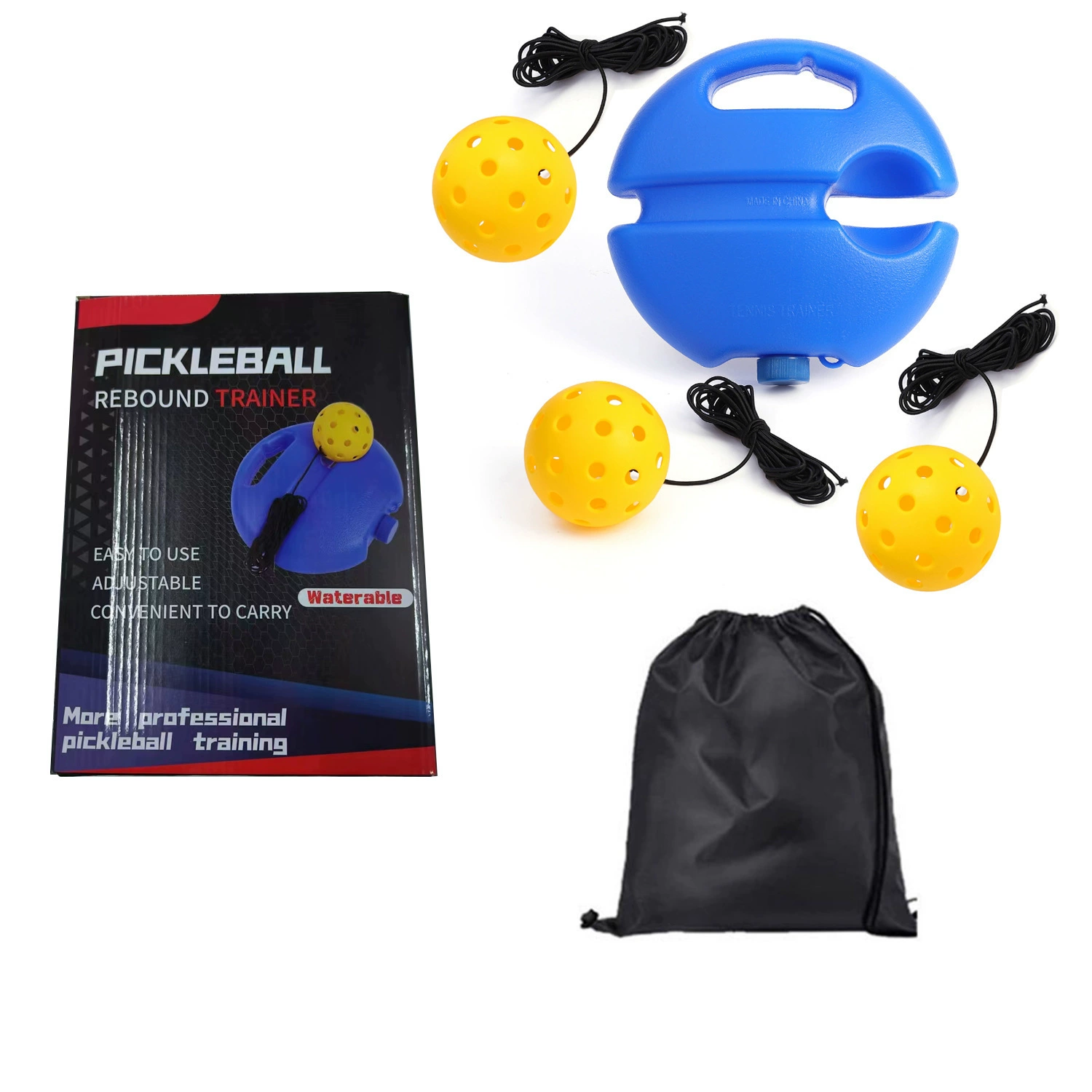 (Cross-border trading), tennis elastic strap for training, windproof set