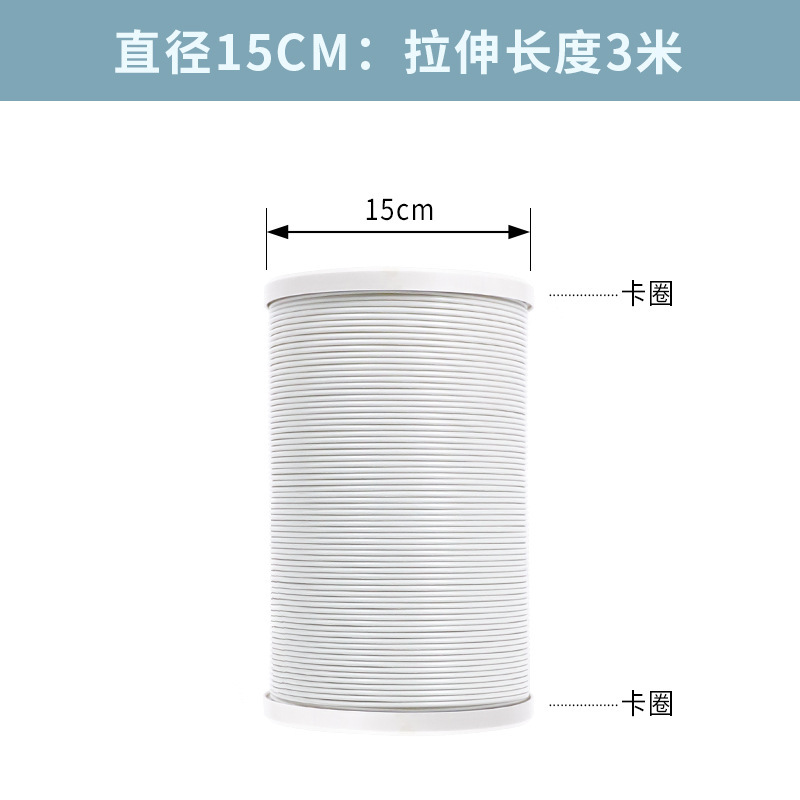モバイルエアコンアクセサリー伸縮排気管肥厚鋼線パイプベローズ卸売エアコン排気管排気管|undefined