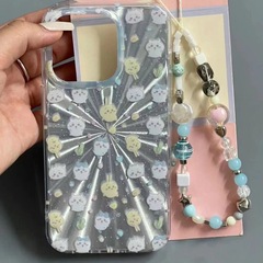 極光小八烏薩奇適用iPhone15/14手機殼蘋果13/12/11軟13pro硬殼透