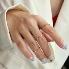 ins��Ʒring���ʼ�Լ��Ȧϸβ������ָʳָ��ָ���Ѹ�18k��A037