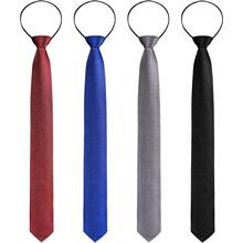 X 40017 Black Lazy Zipper Tie ��ɫ������� �羳����ѷŷ����