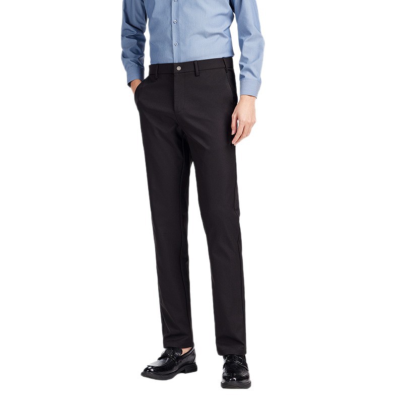 Pantalones casuales de primavera y otoño para hombres primavera nuevos pantalones de negocios de alta gama jóvenes sueltos pantalones rectos y colgantes para hombres image 6