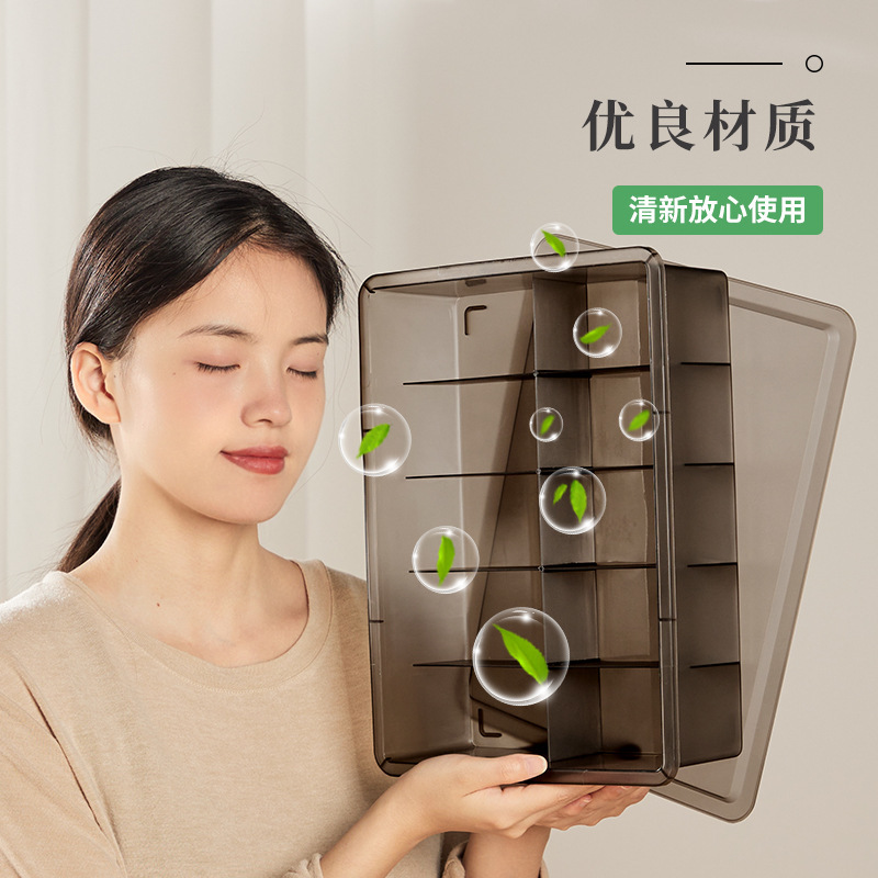 下着収納ケース家庭用引き出し式分格神器たんす下着靴下三合一整理箱家庭用|undefined