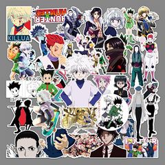 50 Full-Time Hunter Creative Waterproof Washable Sticker for Luggage Skateboard Computer Tablet Cartoon Decorative Sticker
