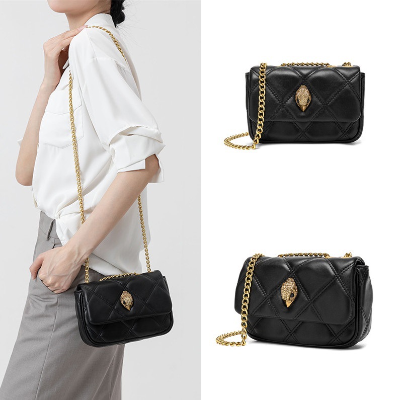 Foreign Trade Cross-Border E-Commerce Chain Women's Handbag Shoulder Crossbody Bag Eagle Head Small Bag Guangzhou Shiling Bag Handbag