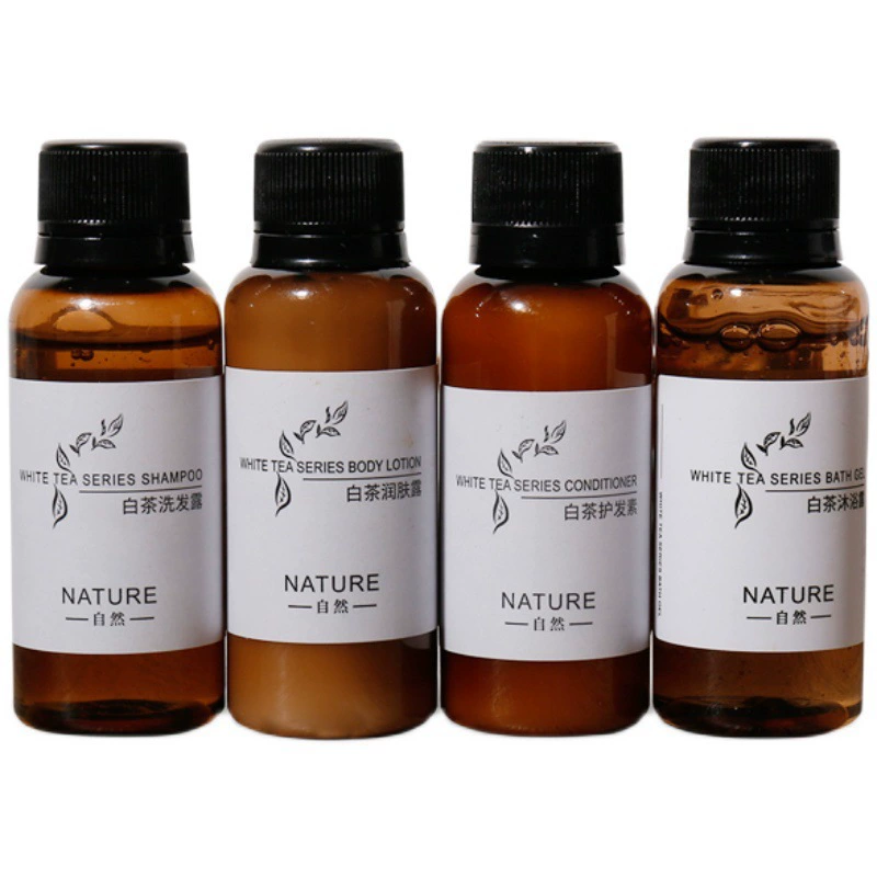 White tea, shampoo, shower gel, conditioner, 30 ml