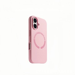 适用iPhone17promax液态硅胶磁吸手机壳苹果15肤感马卡龙14简约13