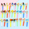 Children's whistle, plastic evening dress, colorful toy, trumpet, props, wholesale