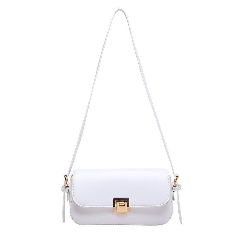 Popular bolso bajo la axila para mujeres 2024 invierno nuevo estilo de moda simple bolso de hombro de estilo extranjero bolso retrógrado para mujeres