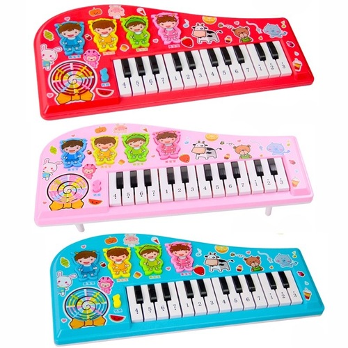 Children's electronic keyboard toy for beginners, suitable for little girls to play music, infant babies one-year-old educational piano.