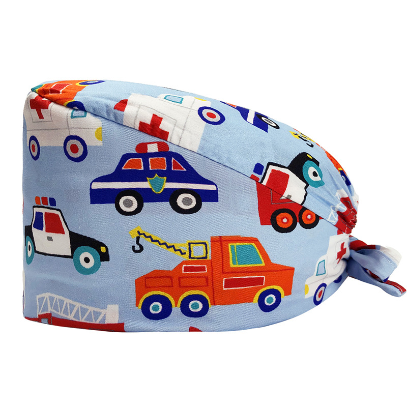 De gama alta de dibujos animados de Mickey patrón de dibujos animados casquillo de la enfermera médico casquillo quirúrgico mascota empleado tapa de trabajo AliExpress