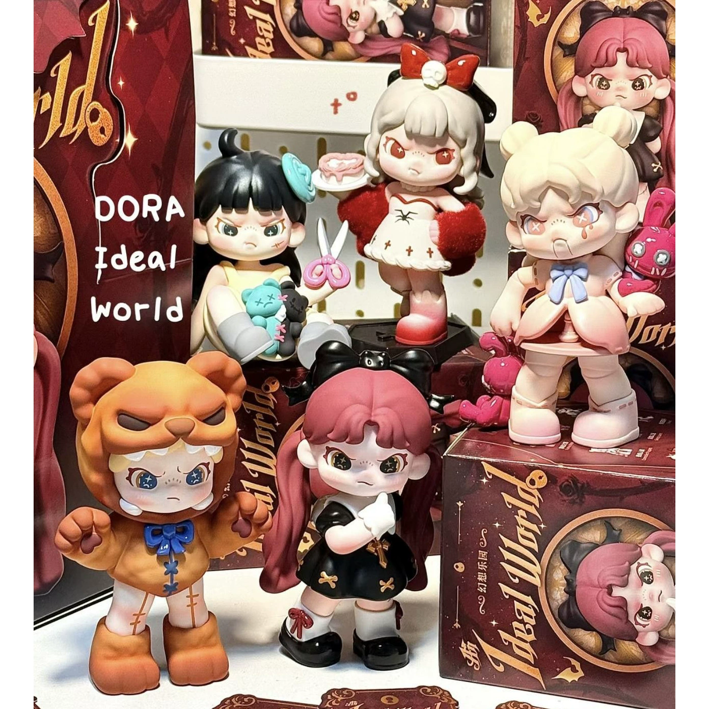 Новый продукт DORA Шестое поколение Фэнтези Парк Серия Дора большая кузина 6-е поколение приливная кукла-игрушка без рук подарок