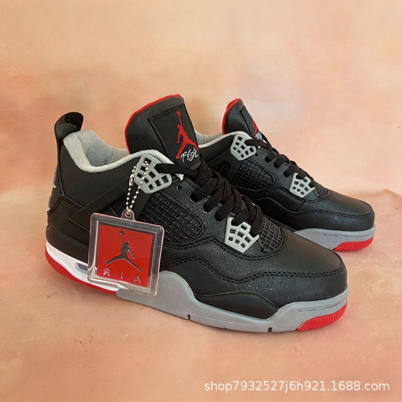 Chunyuan AJ4 Putian Jordan zapatos de baloncesto para hombres y mujeres, zapatos deportivos amortiguación retro casuales al por mayor transfronterizos