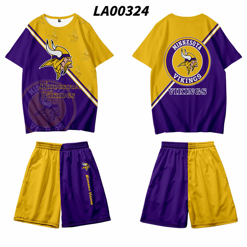 2021 traje de equipo uniforme de la NFL impresión digital impresión digital pantalones cortos de manga corta para hombres y mujeres todos los días se pueden fijar Z