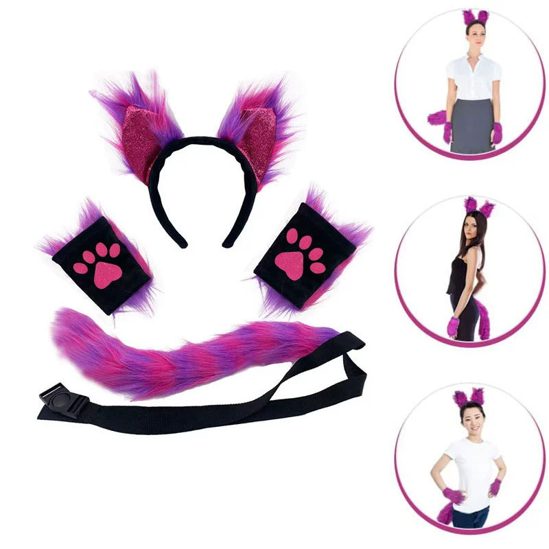 Gloves, synthesized set for children and adults, suit, halloween, cosplay