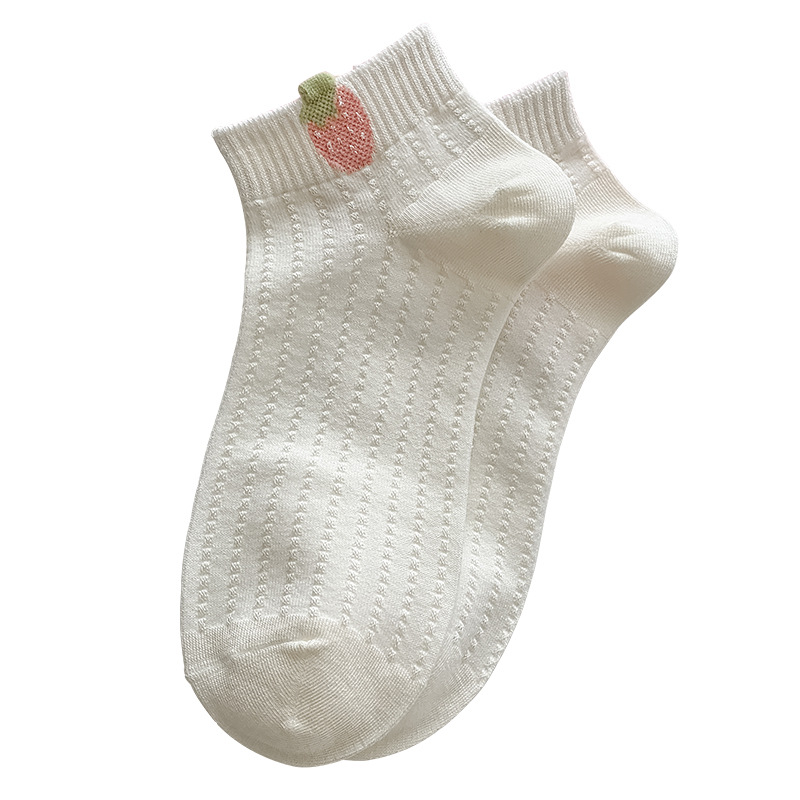 [30% de descuento en el precio de liquidación] Calcetines, calcetines de mujer, primavera y verano, calcetines de barco transpirables finos para mujer, calcetines de mujer Zhuji al por mayor