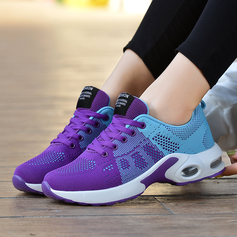 Dames hardloopschoenen ademend mesh lichtgewicht met luchtkussen_voghion.com