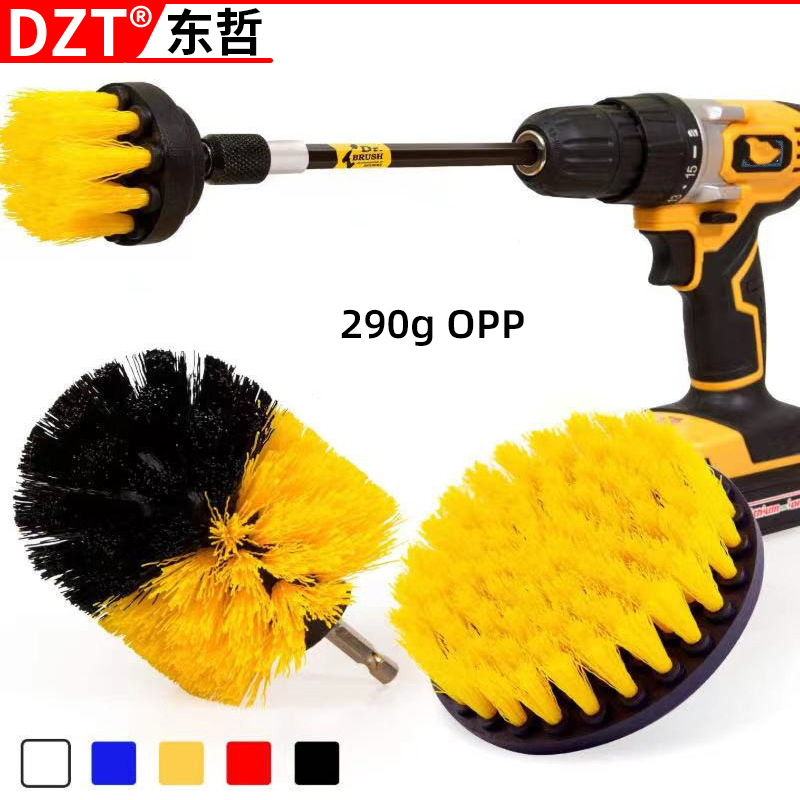 亚马逊爆款电钻清洁刷现货热卖工具配件抛光刷瓷砖清洁圆盘刷